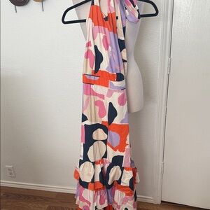 Gianni Bini Cream and Black Dress